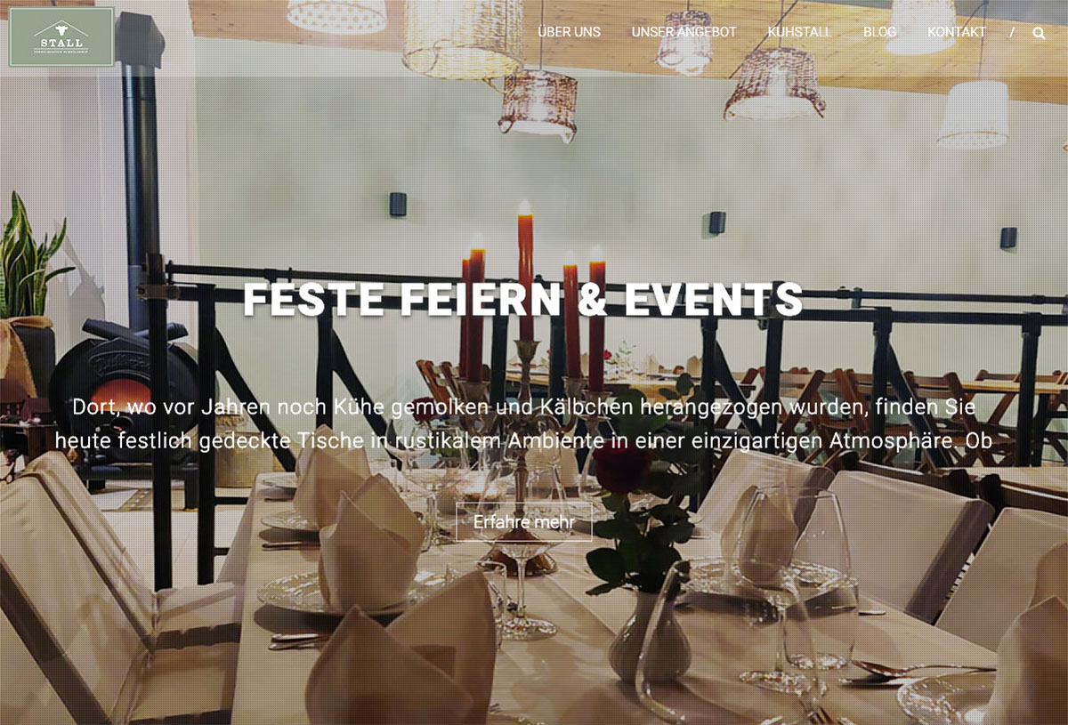 Feste, Feiern und Events